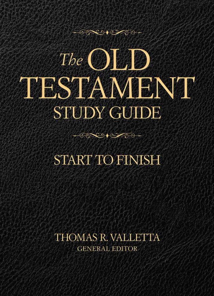 Old Testament Study Guide Start to Finish| Seagull Book | Thomas R. Valletta
