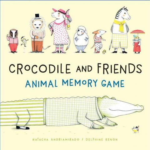 Crocodile and Friends Animal Memory Game | Seagull Book
